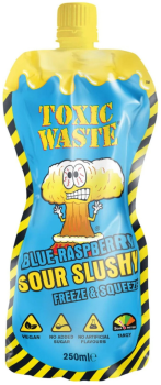 TOXIC WASTE - Sour Slushy Blue Raspberry 250ml